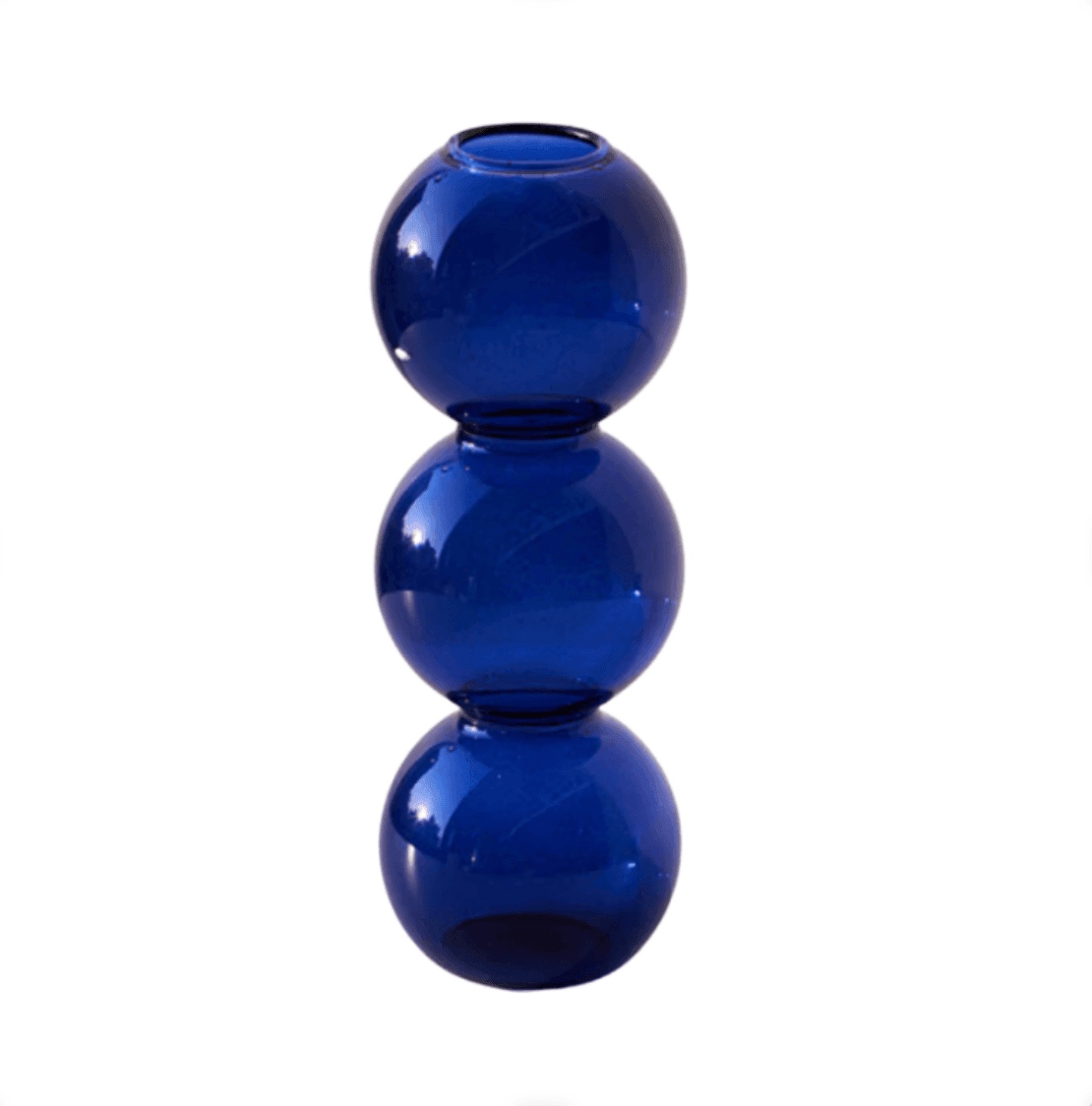 AuraGlass Bubble Vase for Crystal Clear Glass Decor | Lersk
