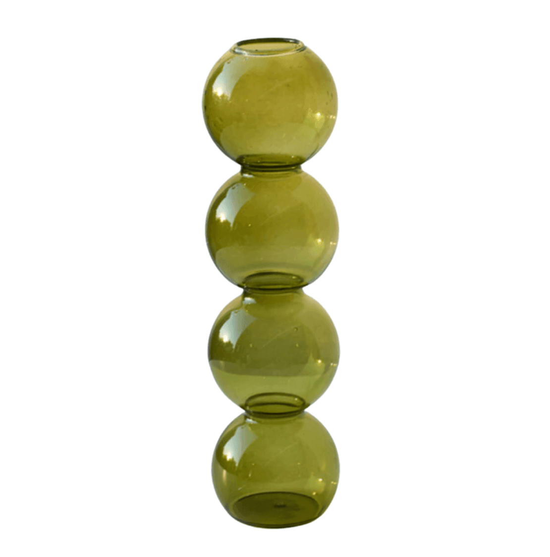 AuraGlass Bubble Vase for Crystal Clear Glass Decor | Lersk