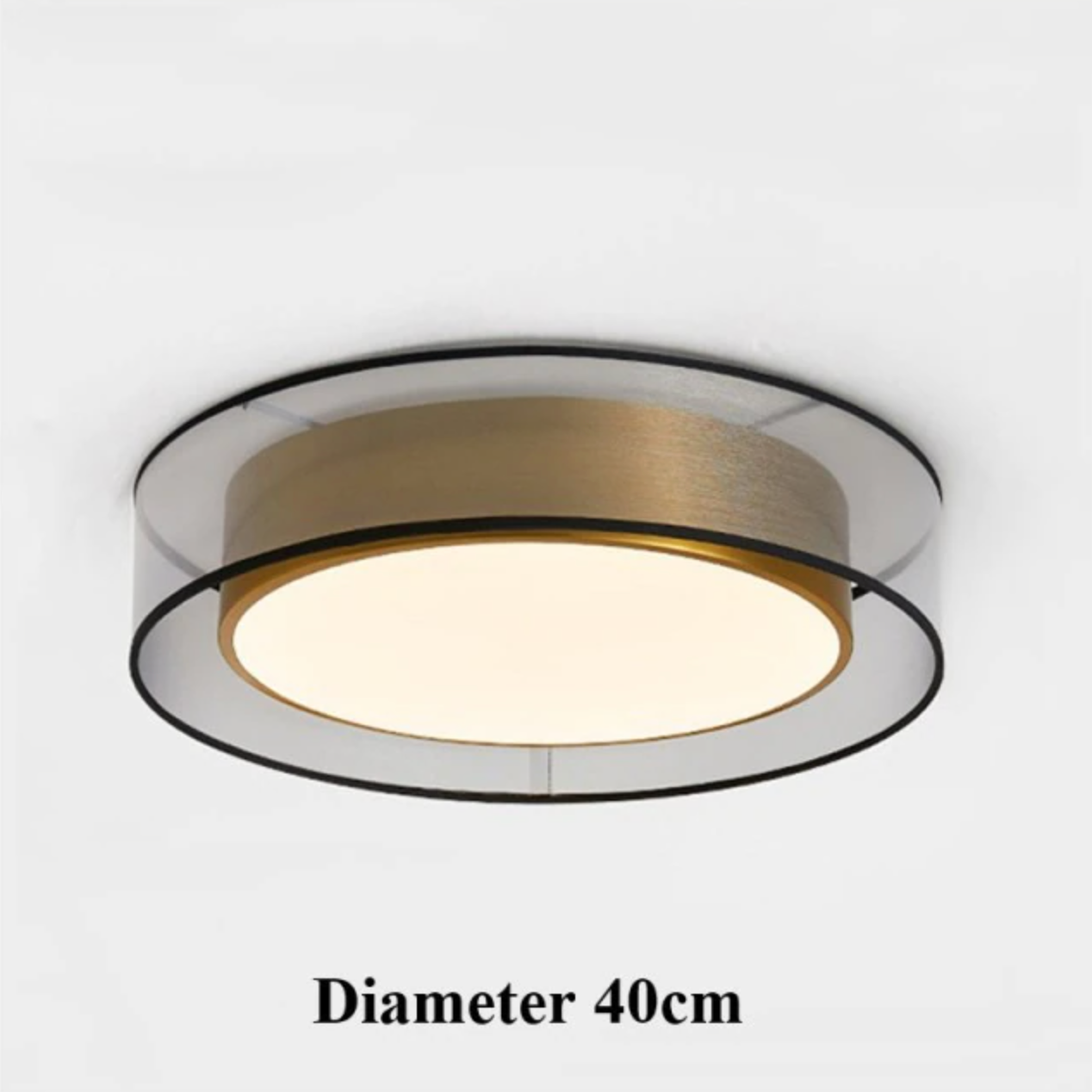 Zentra TriLight LED-Deckenleuchte zum Einbau mit drei Farben | Lersk