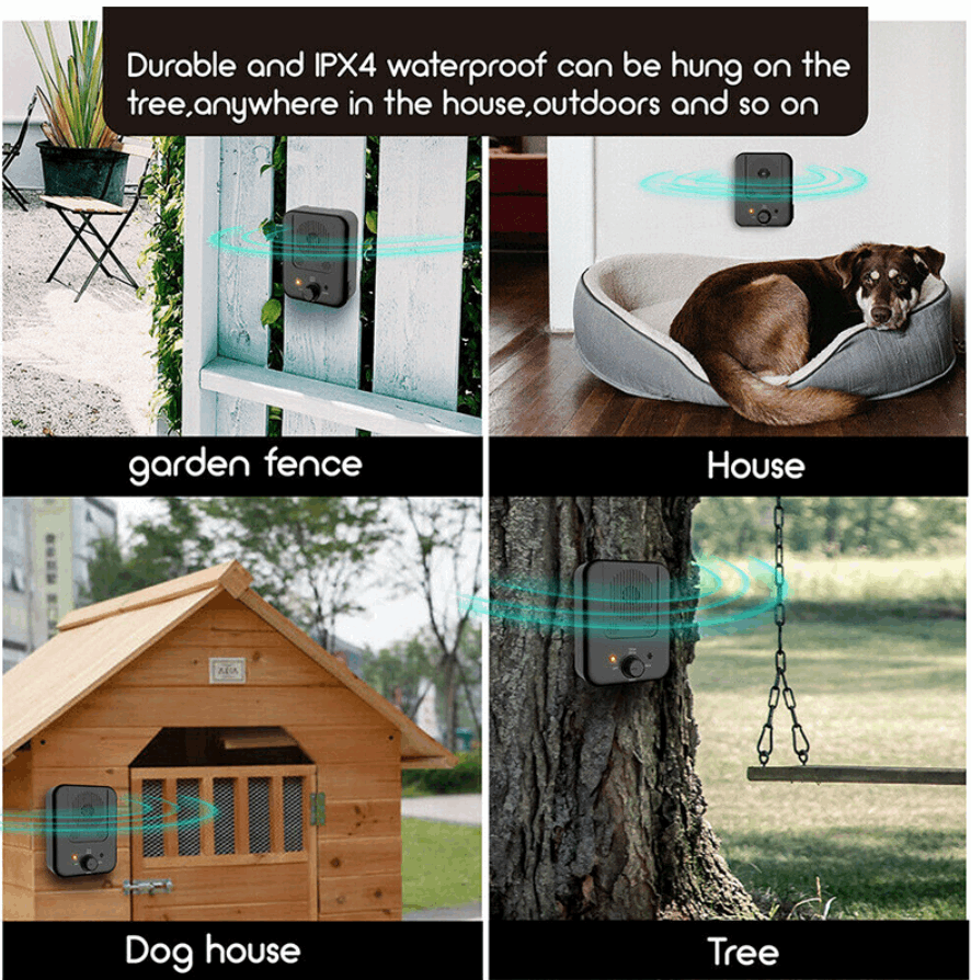 QuietPaw Pro Ultrasonic Bark Trainer For Dogs With Adjustable Frequency | Lersk