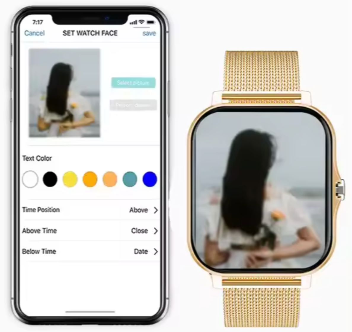 NovaVel Luma Women's Smartwatch With Sleek Design And Essential Features | Lersk
