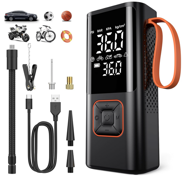 PulseAir Mini Cordless Inflator for Car, Bike, Ball | Lersk