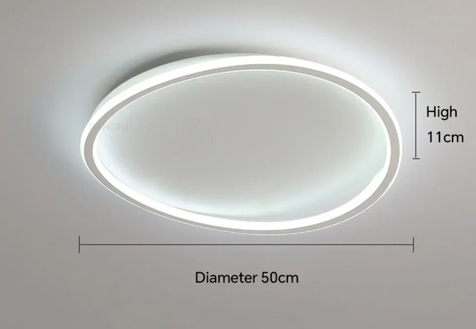 LumaAero Lampadario LED Contemporaneo per Soggiorni | Lersk