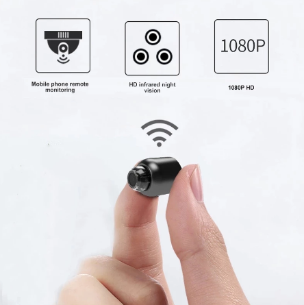 NovaGuard 1080P Mini Telecamera WiFi Impermeabile con Visione Notturna a 160 Gradi | Lersk
