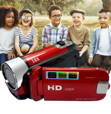 VireoCam 1080P Full HD Fotocamera Vlogging 16MP Riprese Notturne | Lersk