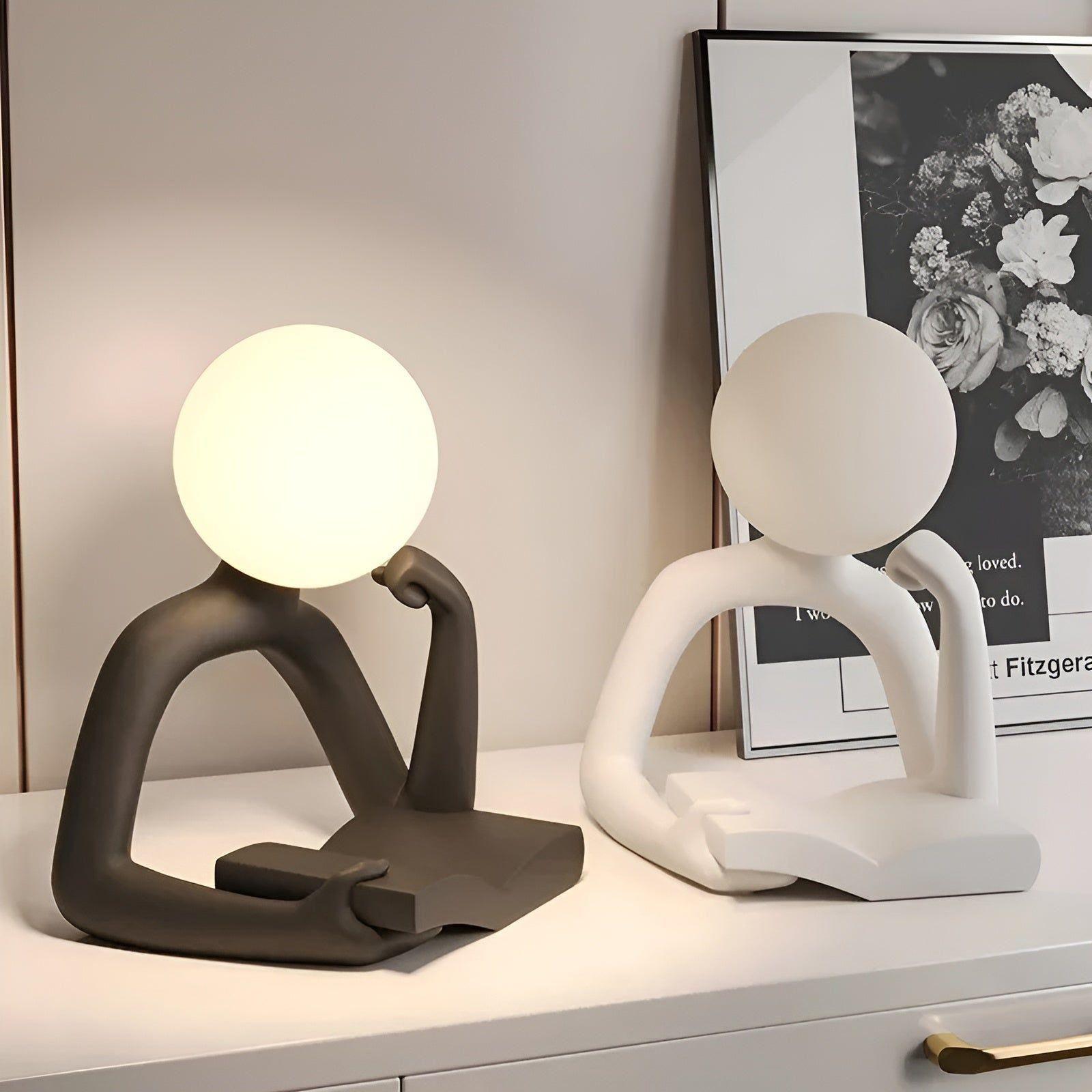 Stolní lampa Ardentis | Abstraktní moderní stolní osvětlení | Lersk