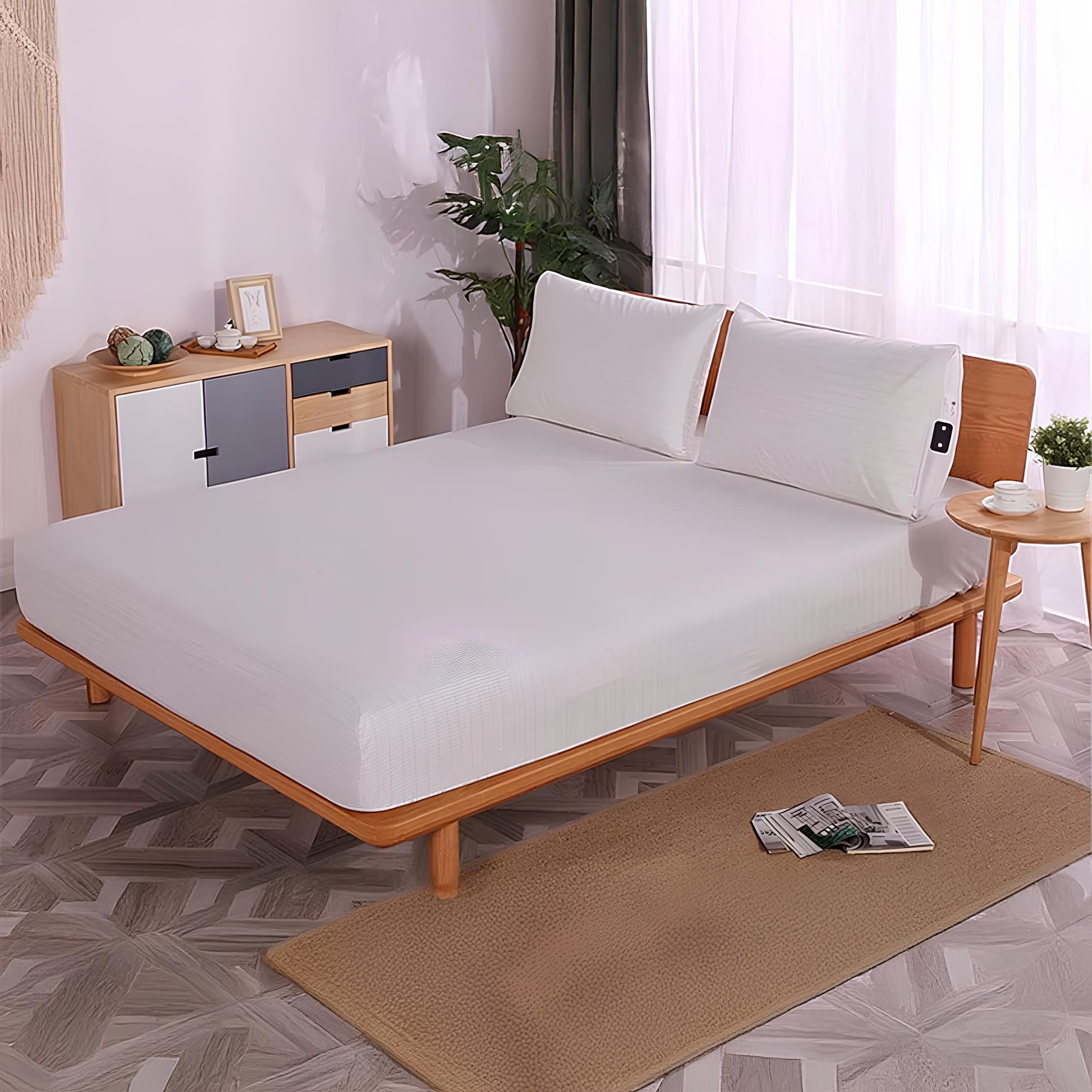 SolaGround Silver Grounding Fitted Sheet with Earth Cable | Lersk