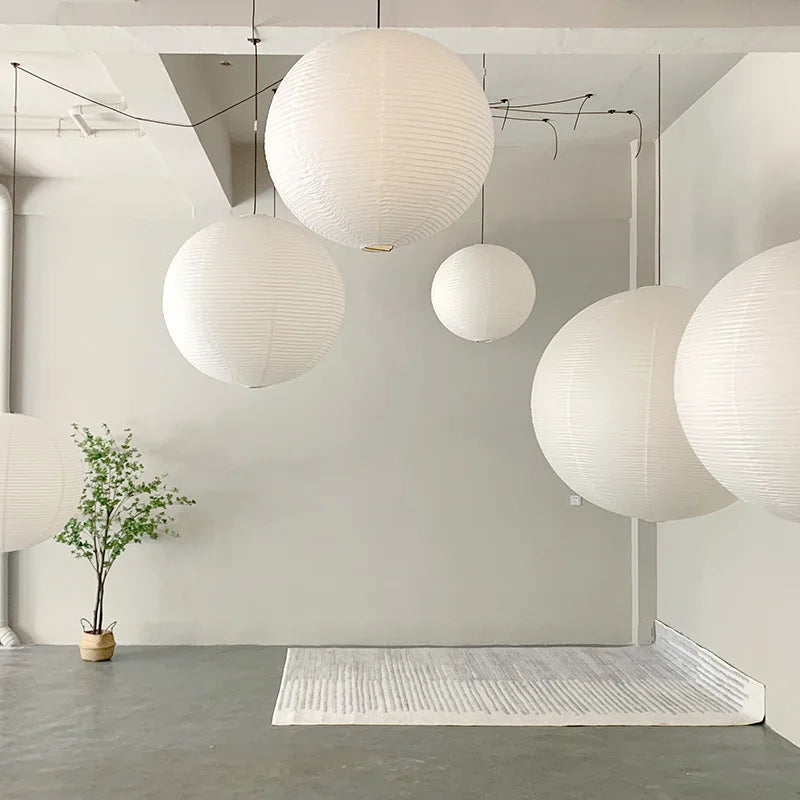 Vrimlo Paper Balloon Pendant Lights With Warm Glow For Cozy Parisian Living | Lersk