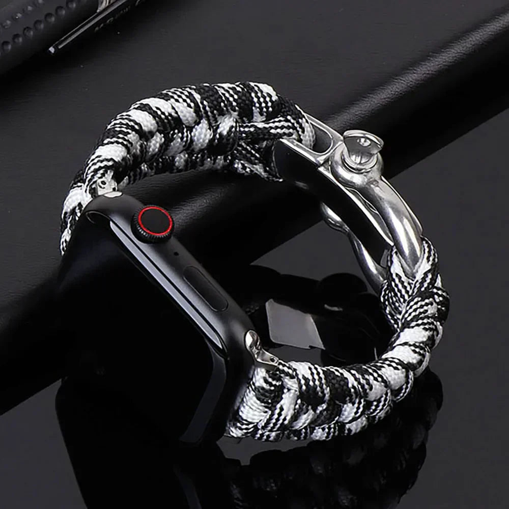 RidgeLine Adjustable Nylon-Braided Apple Watch Band | Lersk