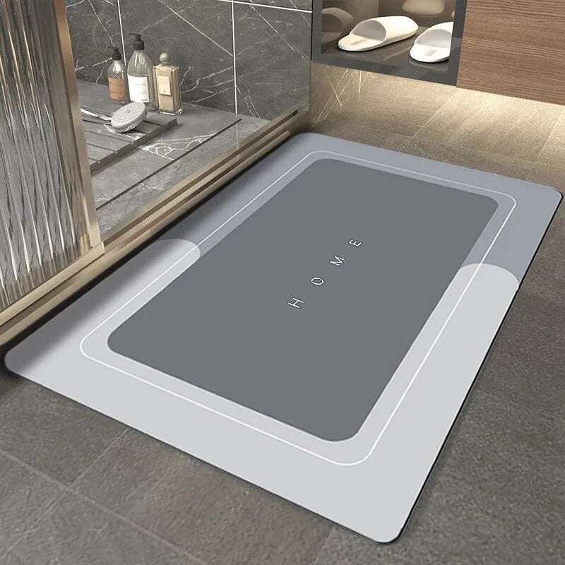 DryGuard Non Slip Bath Mat With Quick Dry And High Absorbency For Dry Floors | Lersk