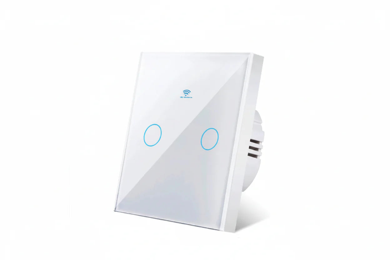 WiFi Smart Touch Light Switch with Alexa and Google Home No Neutral Wire Required | Lersk