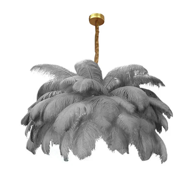 AstraFeather Pendant Chandelier Handcrafted Modern Light | Lersk