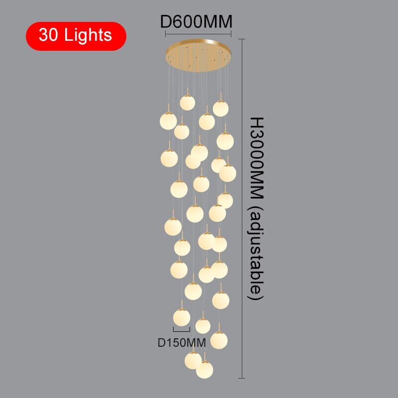 Liora Orb Chandelier | Lersk