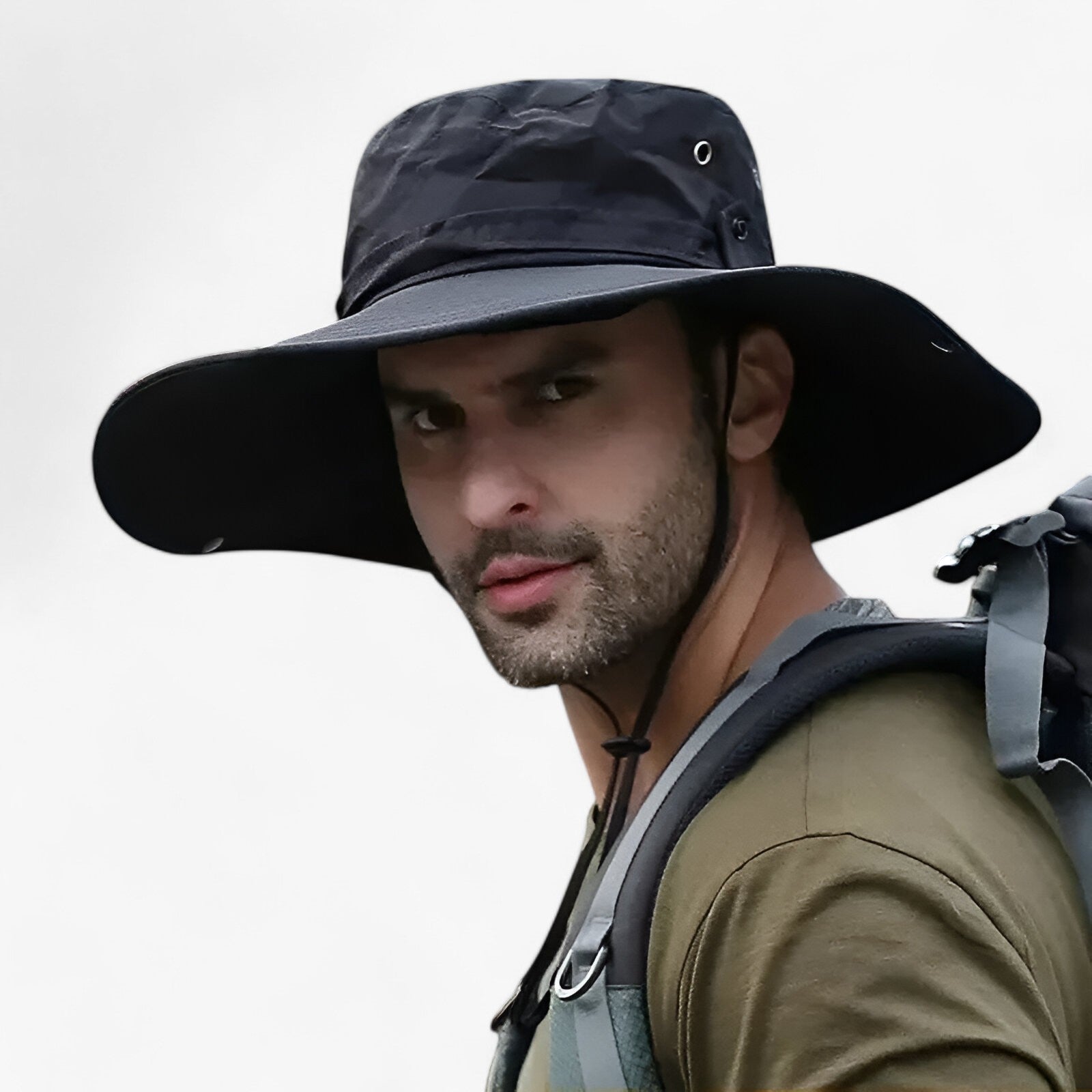 Zeno UV-Schutz Outdoor-Hut Atmungsaktiver Sonnenhut zum Wandern, Campen und Angeln | Lersk