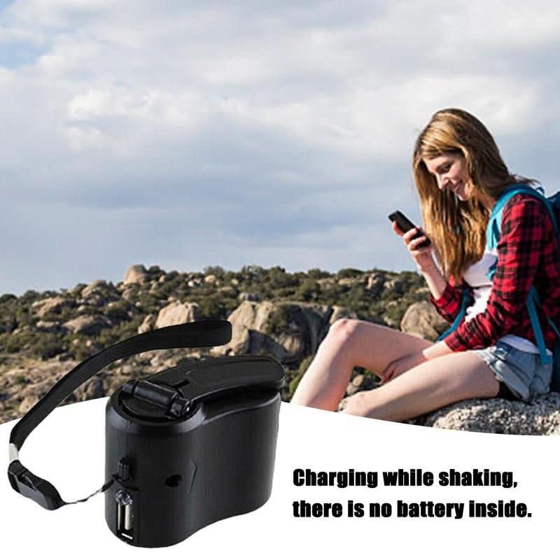 Portable Hand Crank Emergency Charger With USB And LED Portable Hand Crank Emergency Charger With USB And LED | Lersk