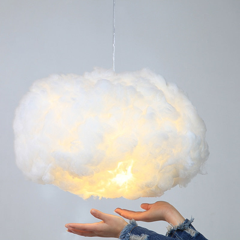 Lampa s rozptýleným teplým světlem Cloud Lighting pro útulné domovy | Lersk
