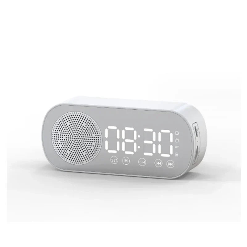 Réveil numérique avec haut-parleur Bluetooth et radio FM pour usage domestique ou professionnel aujourd'hui | Lersk