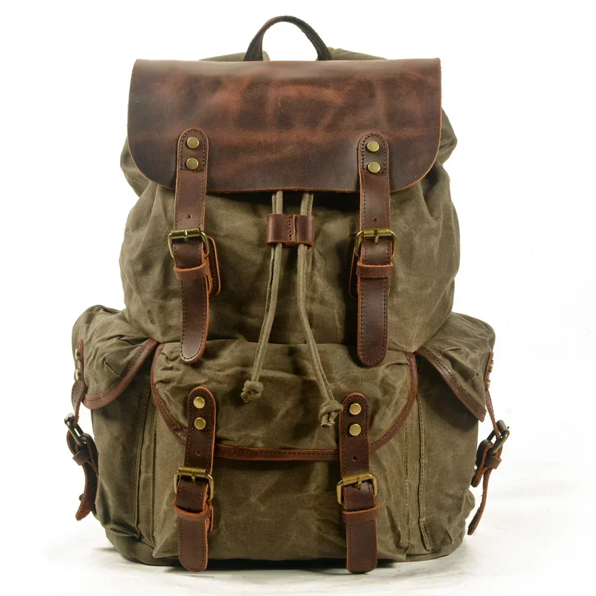 Ridgeway Canvas & Leather Backpack | Lersk