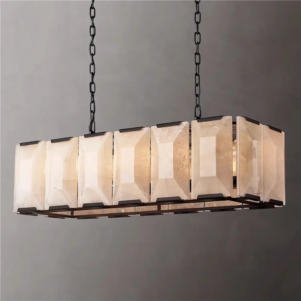 Stmívatelný LED lustr s žárovkami E14 Retro americký styl | Lersk