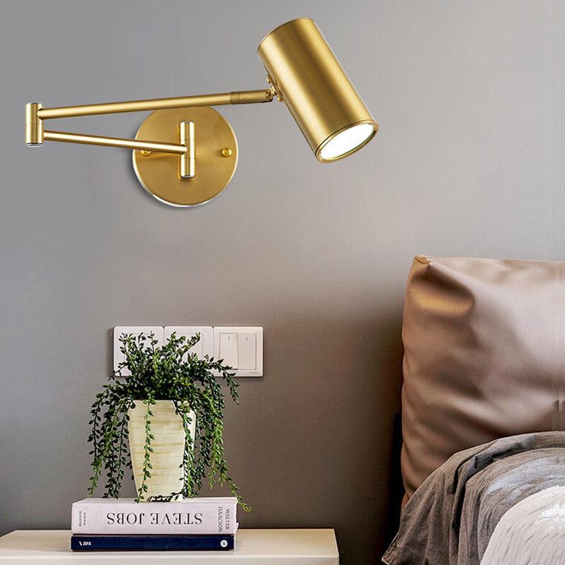 NovaLume Touch-Sensor Wall Light With Swing Arm LED | Lersk