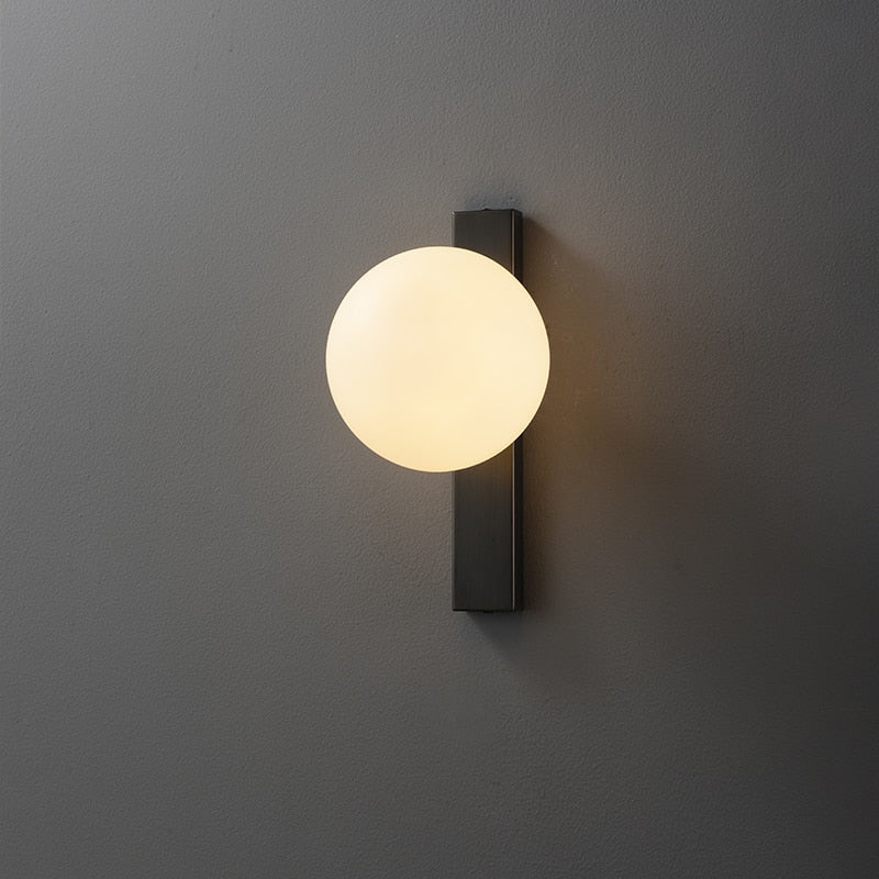Applique da parete Aure Copper Circ LED per interni nordici | Lersk