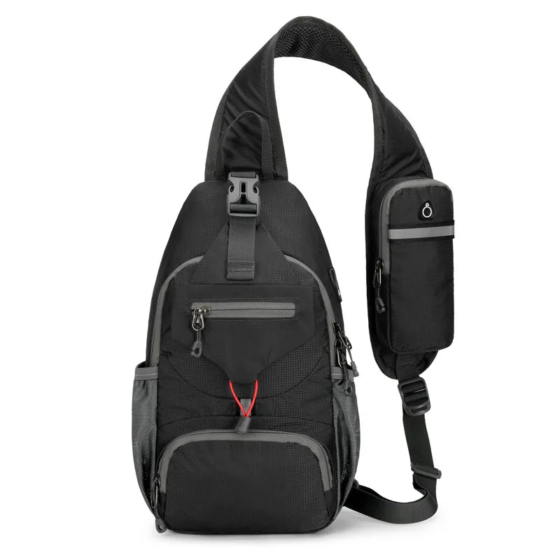 SecurePack Anti-Theft Waterproof Multi-Pocket Shoulder Backpack Lightweight Crossbody Travel Bag | Lersk
