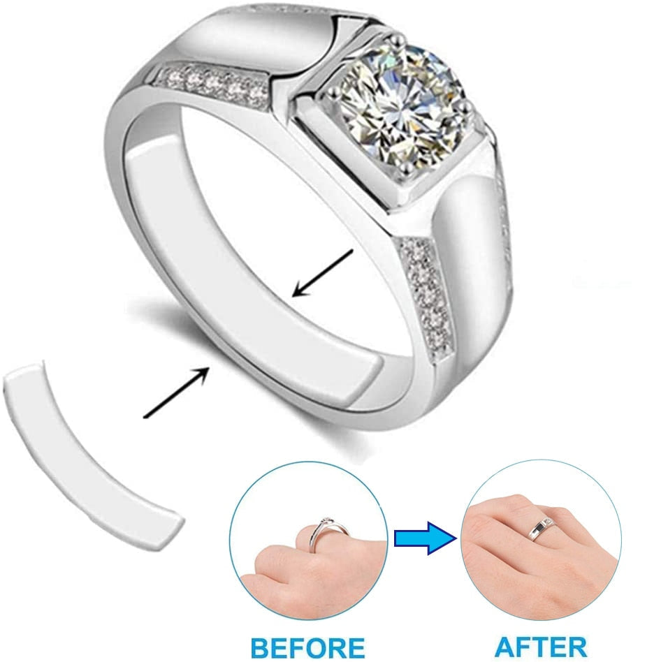 Invisible Ring Size Adjuster Pad For Any Ring - Subtle Quick Fit Enhancement That Slides On Easily | Lersk