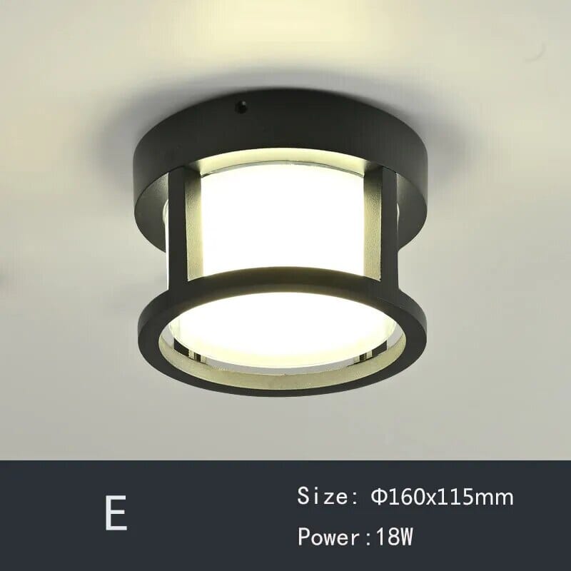 Retro Geometric Ceiling Lights for Hallway | Lersk
