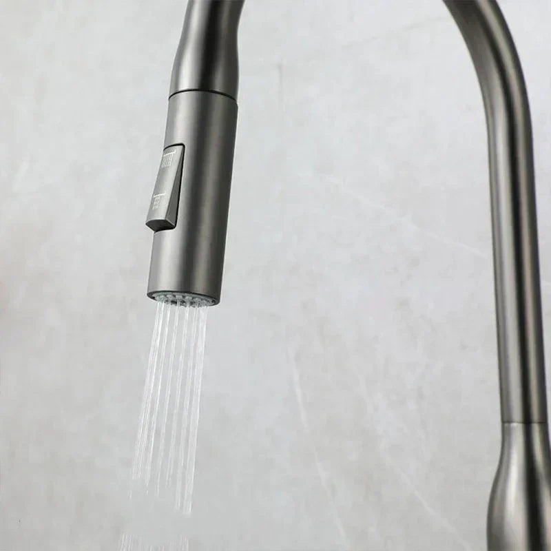 FlowNova Kitchen Mixer Tap with Pull-Out Hand Shower | Lersk