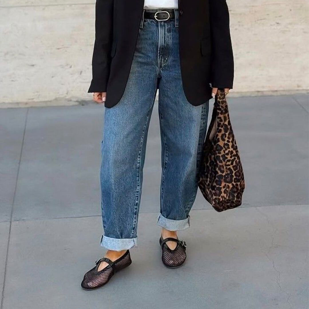 Ballerine traspiranti in pelle vegana | Lersk