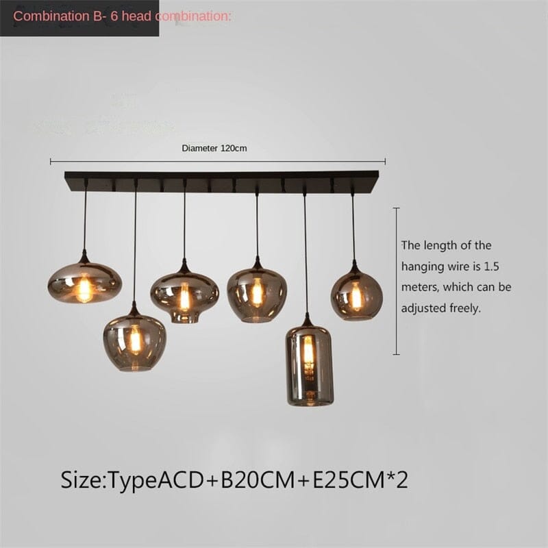 Liora | Glass Chandelier | Lersk
