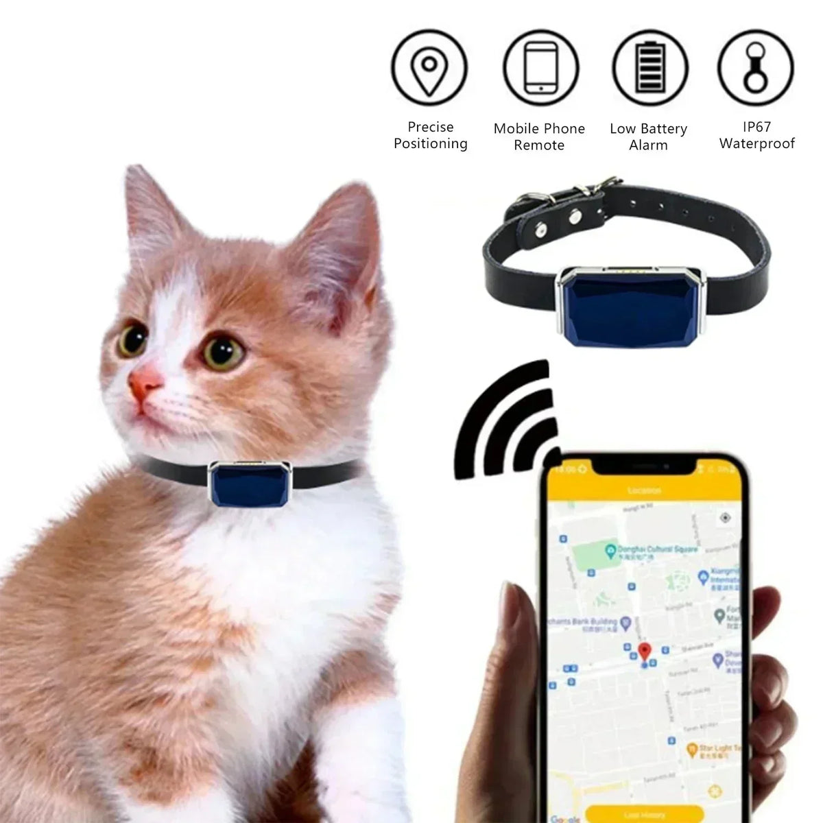 LumaTrack Mini GPS Tracker for Real Time Global Location and Family Safety