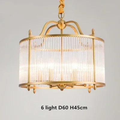 Elowen Gold Glass Chandelier | Lersk