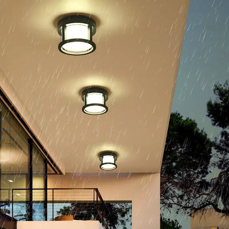 Retro Geometric Ceiling Lights for Hallway | Lersk