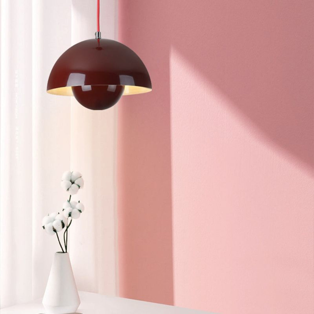 Lustre semi-circulaire couleur vibrante pour salons | Lersk