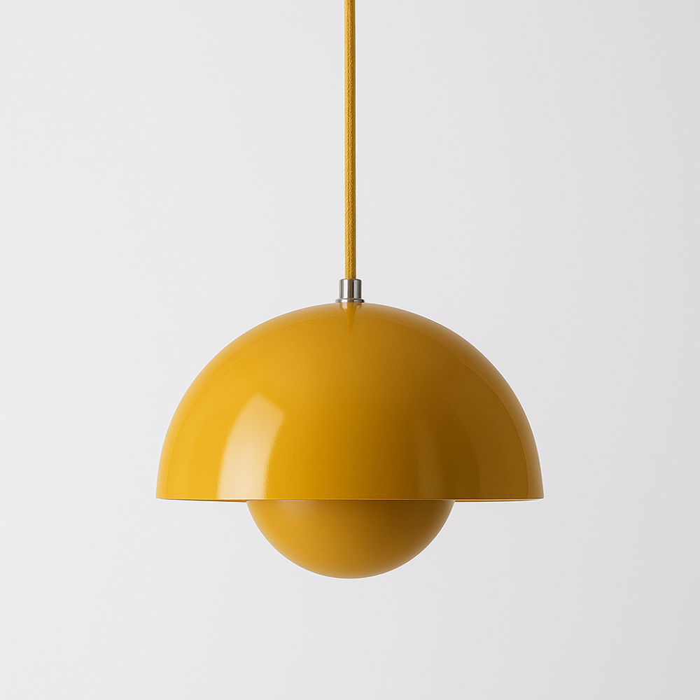 Lustre semi-circulaire couleur vibrante pour salons | Lersk