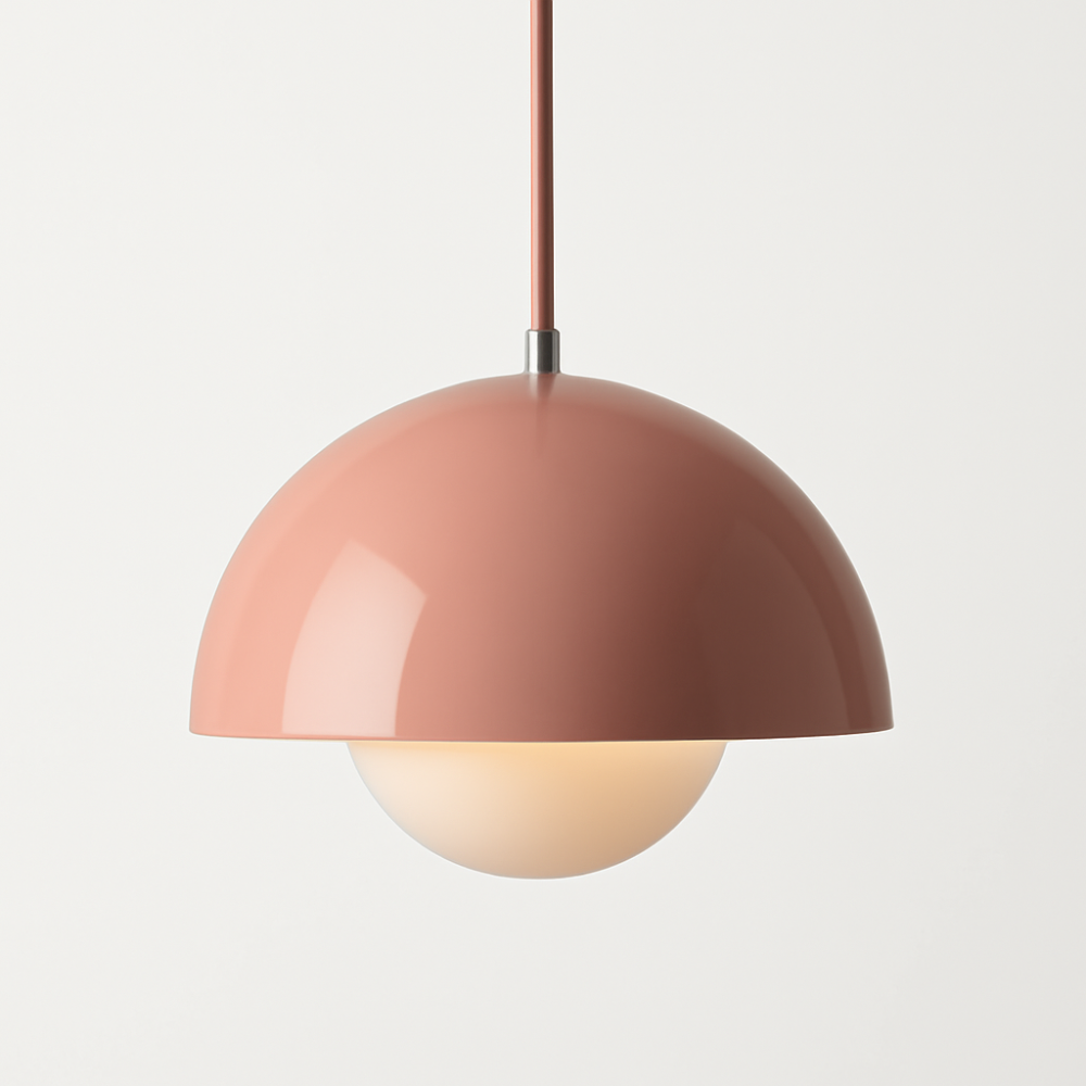 Lustre semi-circulaire couleur vibrante pour salons | Lersk