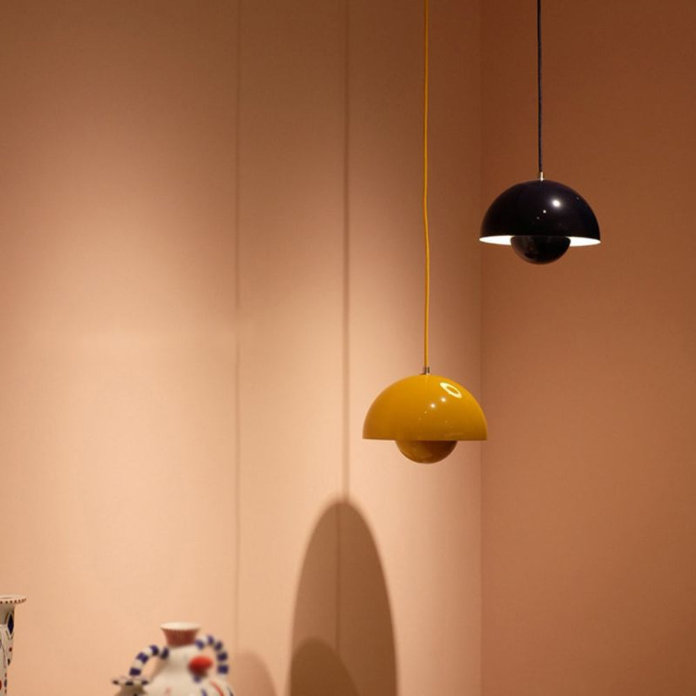Lustre semi-circulaire couleur vibrante pour salons | Lersk
