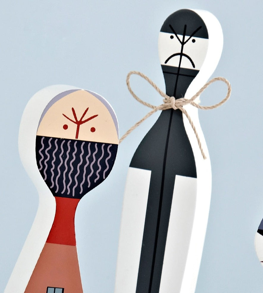 Figure in legno artigianali eleganti per esposizione domestica e collezione di decorazioni stagionali festive | Lersk