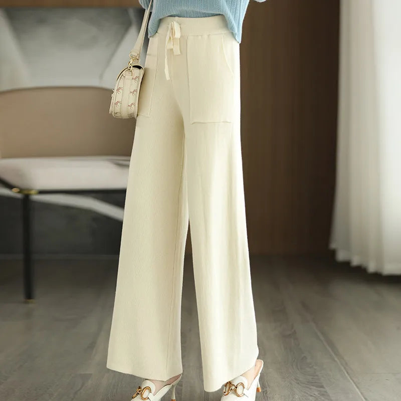 Aveline | Breathable Wool Sweatpants | Lersk