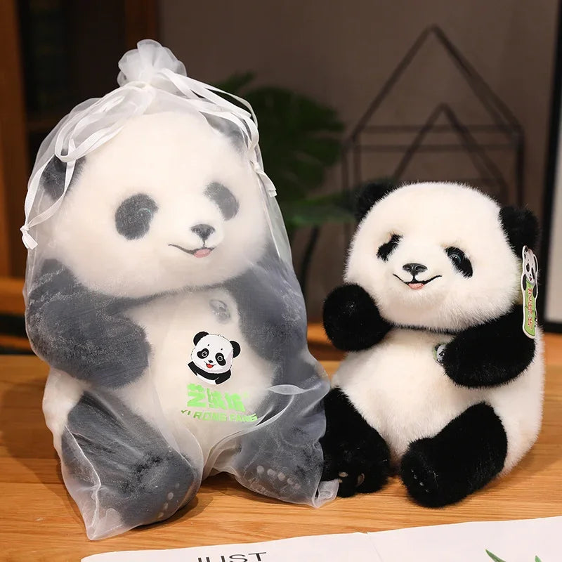 Jumbo Panda Kuscheltier für gemütliche Umarmungen und sanfte Kuscheleinheiten, ein perfekter Plüschbegleiter | Lersk