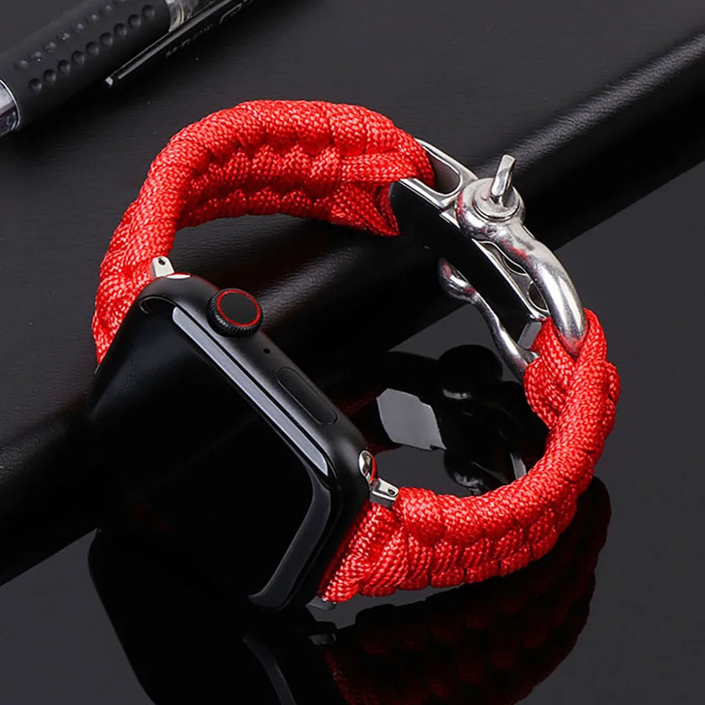 RidgeLine Adjustable Nylon-Braided Apple Watch Band | Lersk