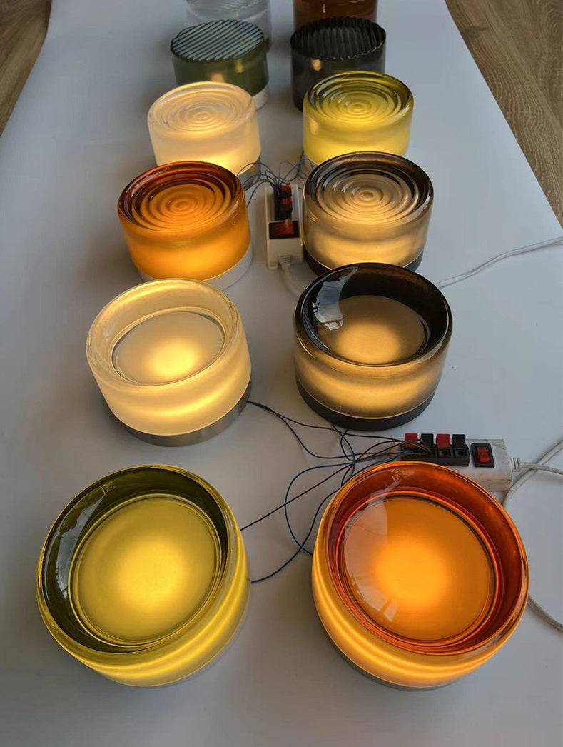 Lampa ścienna z hartowanego szkła RippleGuard IP65 do użytku zewnętrznego | Lersk