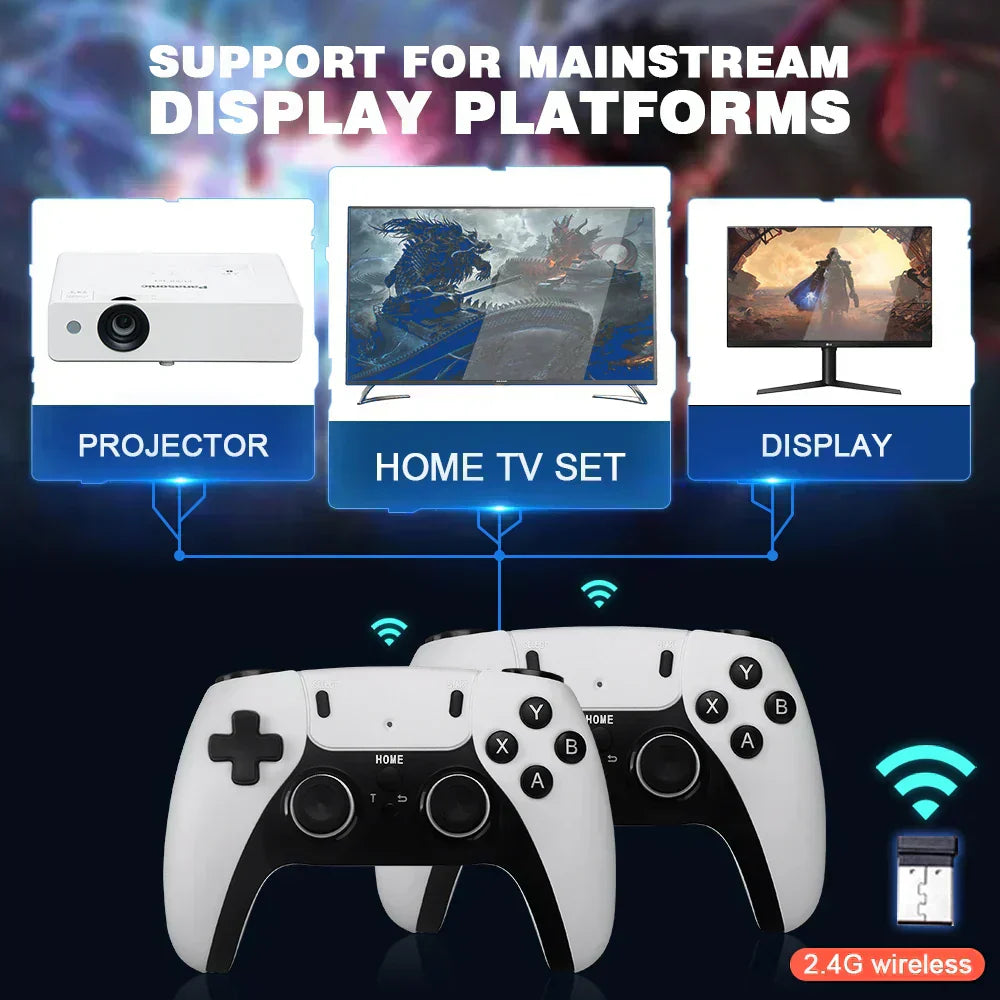 NovaPixel Classic 4K Console with Two PS5 Controllers | Lersk