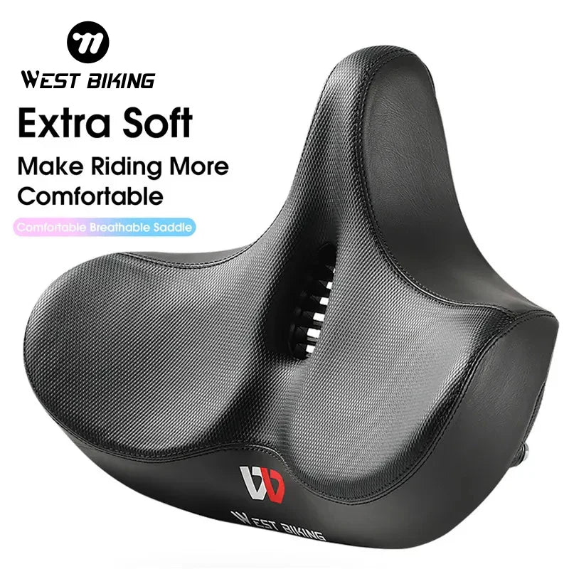 SummitRide Wide Ergonomic Saddle for MTB and City Bikes | Lersk