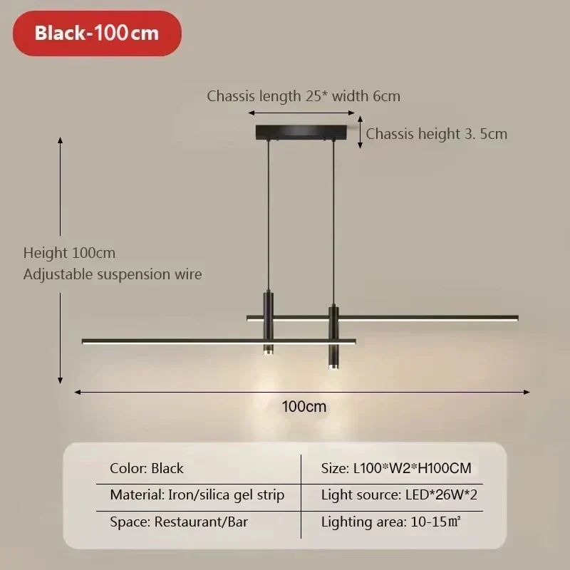 Aurelle Nordic Slim LED závěsné svítidlo do jídelny | Lersk