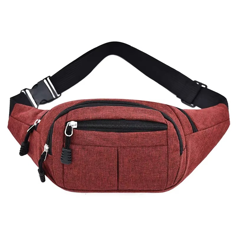 Bolso unisex impermeable de lona para cintura y bandolera para deportes al aire libre | Lersk