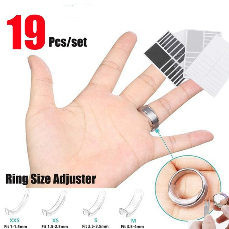 Invisible Ring Size Adjuster Pad For Any Ring - Subtle Quick Fit Enhancement That Slides On Easily | Lersk