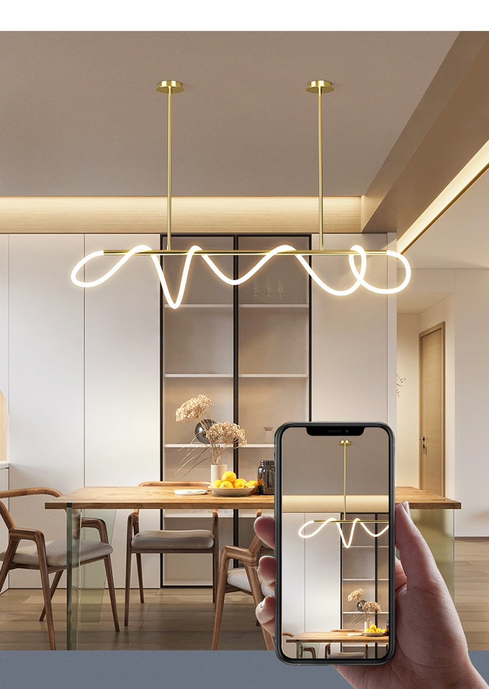 Lampa sufitowa LED Astra ściemnialna czarna biała złota chromowana | Lersk