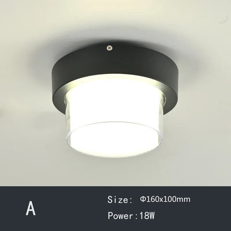 Retro Geometric Ceiling Lights for Hallway | Lersk